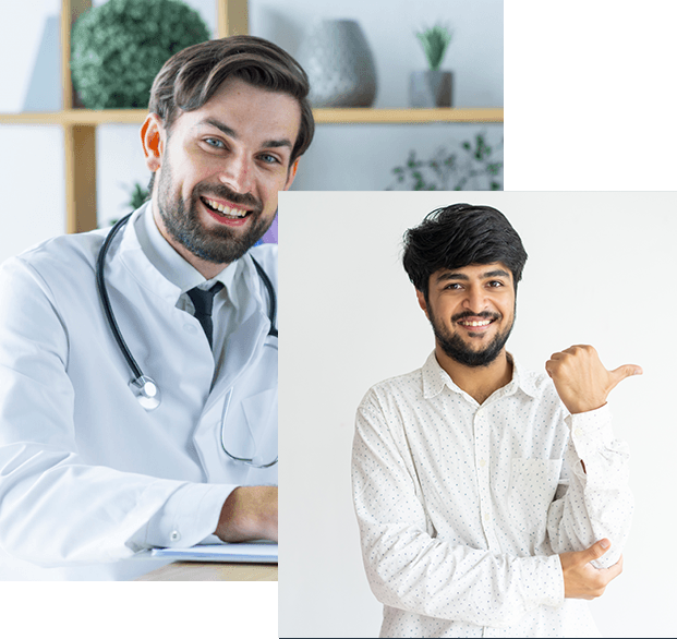 Healthcare professionals symbolising responsive pharmaceutical support